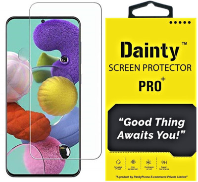 Dainty Tempered Glass Guard for Samsung Galaxy A71(Pack of 1)