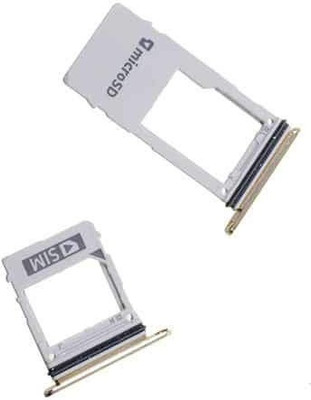 Bay Sim Card Tray(Compatible With SAMSUNG GALAXY A8 PLUS : GOLD)