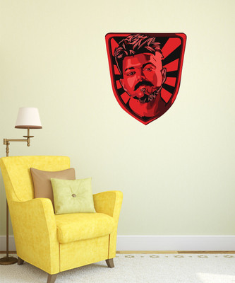 Wallzone 50 cm ilayathapathy Vijay Removable Sticker(Pack of 1)