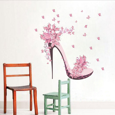 STICKER STUDIO 40 cm High Heels Reusable Sticker(Pack of 1)