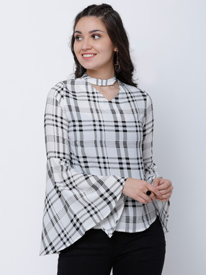 Tokyo Talkies Casual Full Sleeve Printed Women Multicolor Top