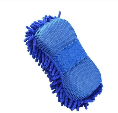 Horizon Homage Mn0062 in 1 Microfiber Car Washing Gloves Car Cleaning Sponge Car Window Cleaning Brush (1PCS) Regular Sponge(Pack of 1)