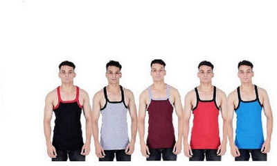 MAKHKHA Men Vest