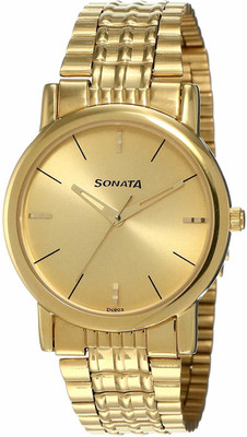 SONATA NN7987YM06W Analog Watch - For Men