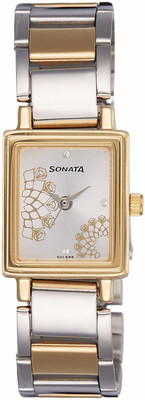 Sonata NG8080BM01C Wedding Analog Watch - For Women