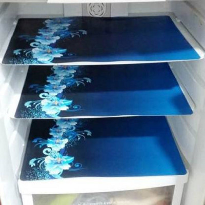 NAVRUDRA Fridge Mat(Width: 30 cm, blue)