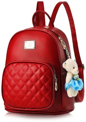 Zaxcer 2020 Cute New Designer Women Backpack 5 L Backpack(Red)