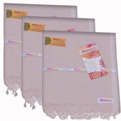 EthnicAlive Solid Single AC Blanket for  Mild Winter(Cotton, Peach)