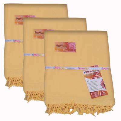 EthnicAlive Solid Single AC Blanket for  Mild Winter(Cotton, Blue)