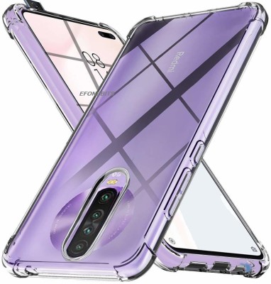 DOTCASE Back Cover for POCO X2(Transparent, Shock Proof)