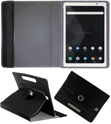 Fastway Flip Cover for iBall iTAB MovieZ Tablet (10.1 inch, 4G LTE)(Black, Cases with Holder, Pack of: 1)