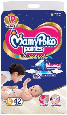 MamyPoko Extra Absorb S 42 Diaper Pants - S(42 Pieces)