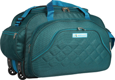 MEDLER (Expandable) DUFFEL_PRO-TURQ Duffel With Wheels (Strolley)