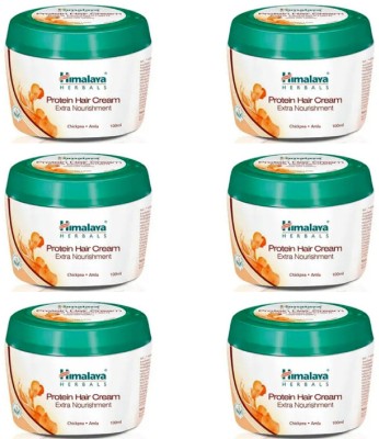 Himalaya Herbals PROTEIN HAIR CREAM 100 G PACK OF 6 Hair Cream(600 ml)