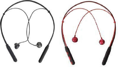 Motorola Verve Rap 100 Bluetooth Headset (Black, Red, Wireless in the ear)