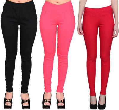FeelBlue Multicolor Jegging(Solid)