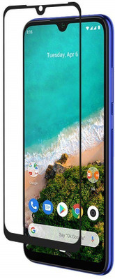 LIKEDESIGN Edge To Edge Tempered Glass for Mi A3(Pack of 1)
