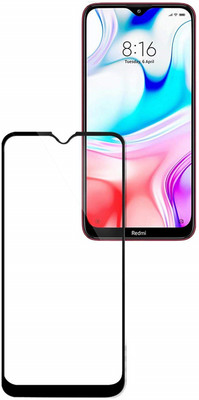 LIKEDESIGN Edge To Edge Tempered Glass for Mi Redmi 8(Pack of 1)