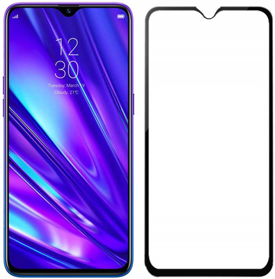 LIKEDESIGN Edge To Edge Tempered Glass for Realme 5 Pro(Pack of 1)