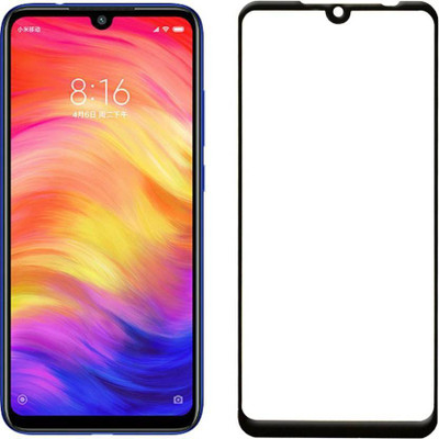 Wellchoice Edge To Edge Tempered Glass for Mi Redmi Note 7, Mi Redmi Note 7 Pro, Mi Redmi Note 7S(Pack of 1)