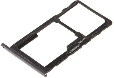 Bay Sim Card Tray(Compatible With MOTOROLA MOTO G5S : GREY/BLACK)