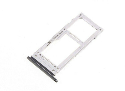 Bay Sim Card Tray(Compatible With SAMSUNG GALAXY S10/S10 PLUS : BLACK)