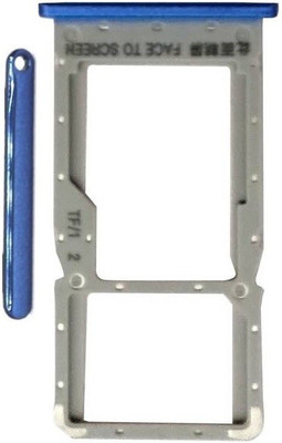 Furious3D Sim Card Tray(Compatible With Redmi Note 6 Pro-Blue)