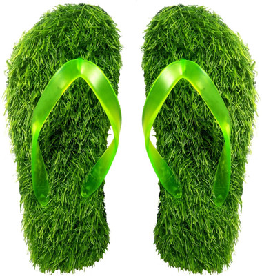 raj collection Men Slippers(Green , 9)