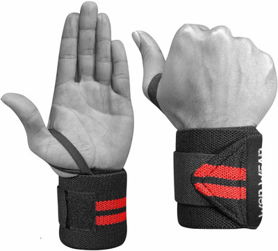 DreamPalace India PROFESSIONAL GRADE-WRIST WRAPS WITH THUMB LOOPS Wrist Support(Blue)