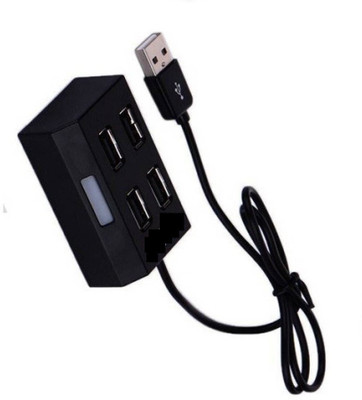 FUZION UNIVERSAL USB 4 PORT DESKTOP HIGH SPEED USB Hub(Black)