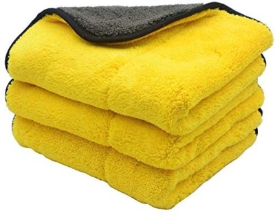 Auto Ryde Microfiber Vehicle Washing  Cloth(Pack Of 3)