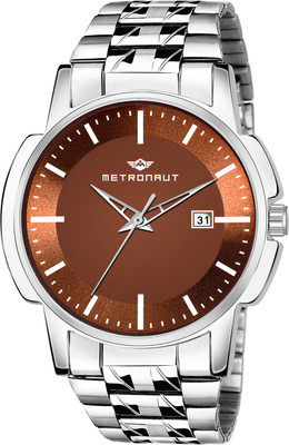 METRONAUT MN-201-BR Date Display Analog Analog Watch  - For Men