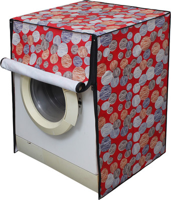 Glassiano Front Loading Washing Machine  Cover(Width: 60.96 cm, Multicolor)