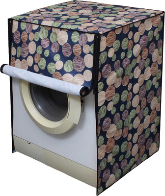 Glassiano Front Loading Washing Machine  Cover(Width: 60.96 cm, Multicolor)