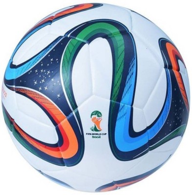 DIBACO SPORTS Multicolor Brazuca Brazil Football - Size: 5(Pack of 1, Multicolor)