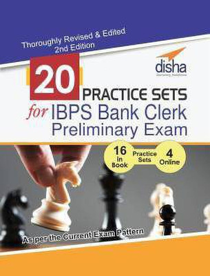 20 Practice Sets for Ibps Bank Clerk Preliminary Exam(English, Paperback, unknown)