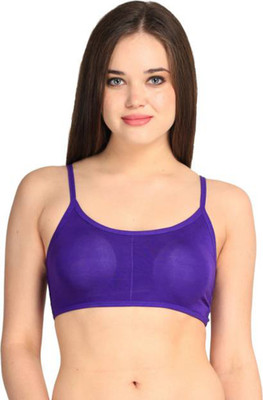 FILBA 6 Straps Padded Bralette Women Bralette Lightly Padded Bra(Blue)