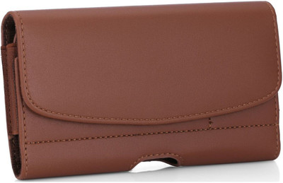Heavy Duty Flip Cover for ZTE Nubia Z18(Brown, Holster)