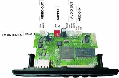 Quality MP5 Audio Video Player Decoder Module kit with Bluetooth FM USB AUX & Remote better than MP3 Bluetooth module kit board Sound Recorder and Sound Circuit Electronic Hobby Kit