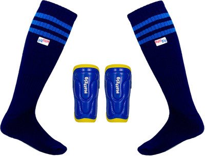 MATTZIG (One Pair Football Socks + One Pair Shin Guard) Football Kit
