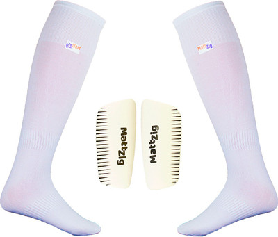 MATTZIG (One Pair Football Socks + One Pair Shin Guard) Football Kit