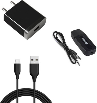 SARVIN Wall Charger Accessory Combo for Realme 5(Black)