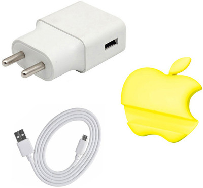 SARVIN Wall Charger Accessory Combo for Samsung Galaxy A10s(Multicolor)