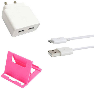 SARVIN Wall Charger Accessory Combo for Realme 3i(White)
