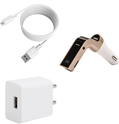 SARVIN Wall Charger Accessory Combo for Gionee F9 Plus(White)