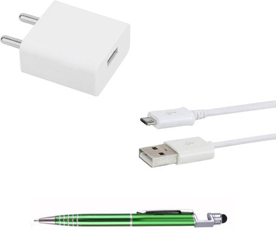 SARVIN Wall Charger Accessory Combo for Realme 3i(White)