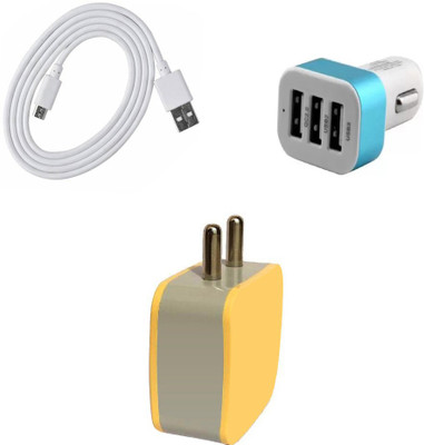 SARVIN Wall Charger Accessory Combo for Realme 5(White)