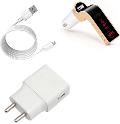 SARVIN Wall Charger Accessory Combo for Gionee F9 Plus(White)