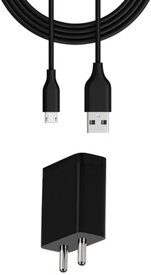 DAKRON Wall Charger Accessory Combo for Moto E6s(Black)
