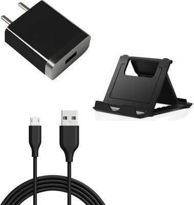 SARVIN Wall Charger Accessory Combo for Realme 5(Black)